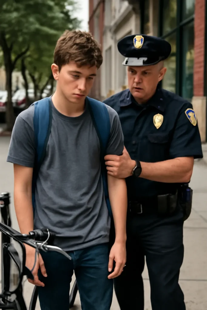 고등학생 자전거 절도