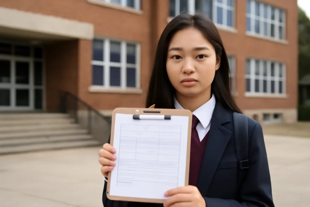 고등학생 전학 서류