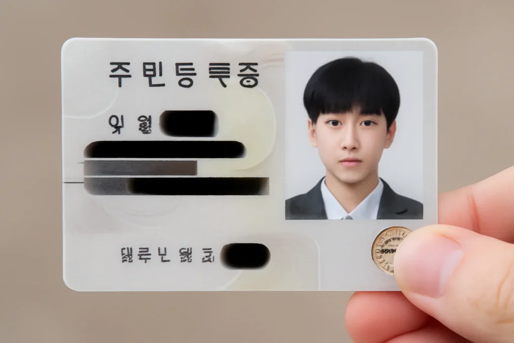 고등학생 주민등록증 발급 기간
