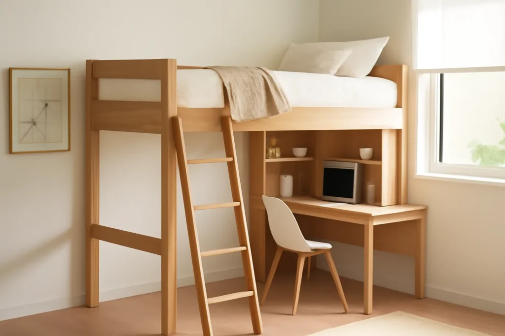 고등학생 침대 책상 세트