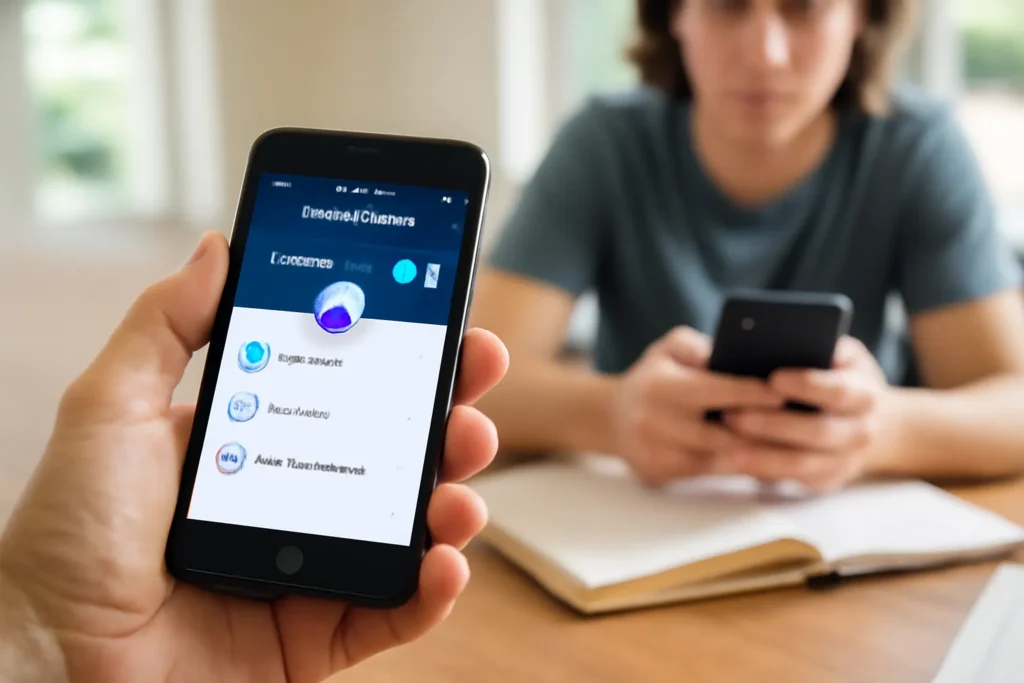 고등학생 핸드폰 제어