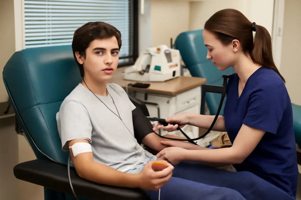 고등학생 헌혈 양