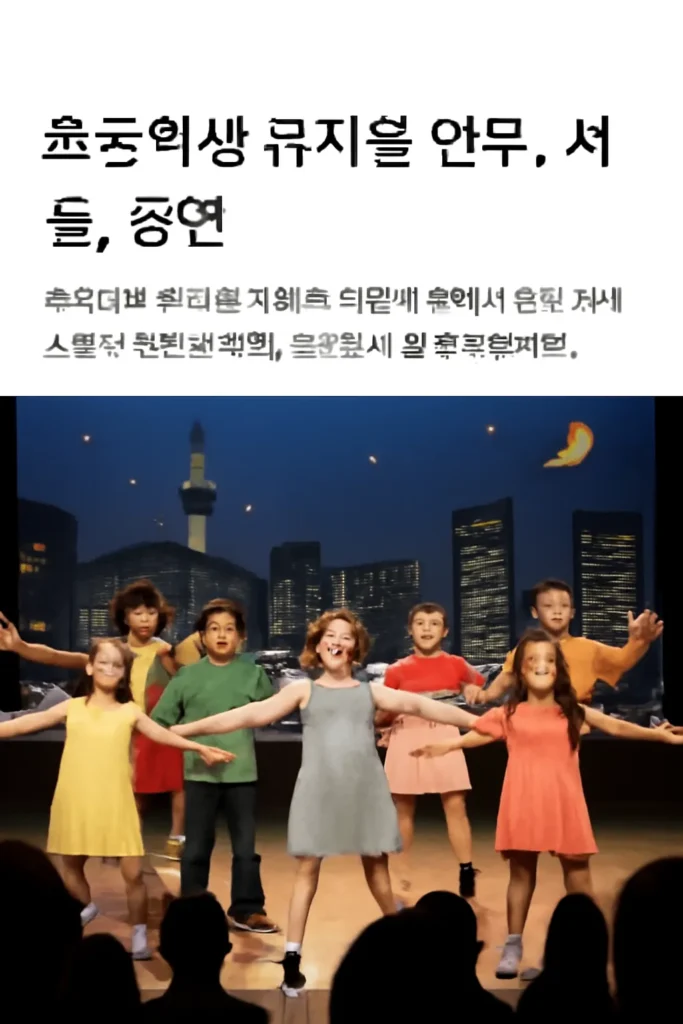 초등학생 뮤지컬 서울