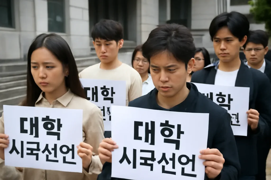 대학생 시국선언