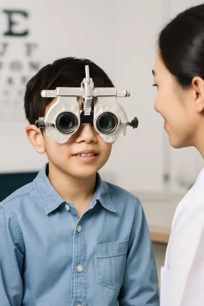 초등학생 시력 0.8