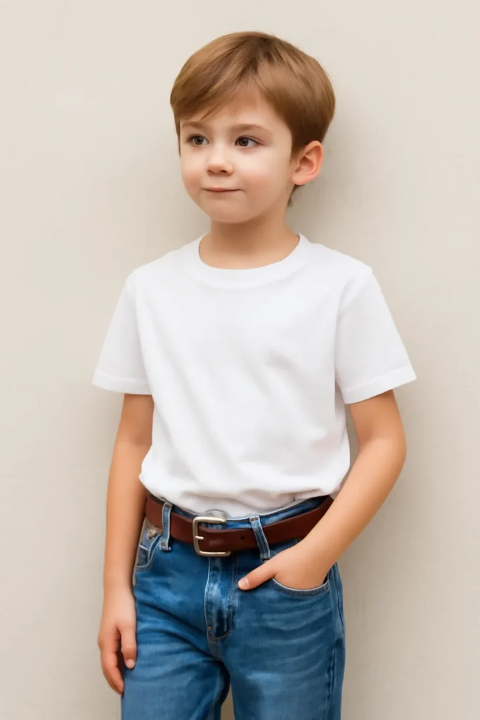 초등학생 청바지 벨트