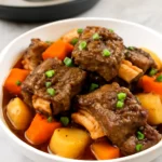부드러운 전기압력솥 갈비찜