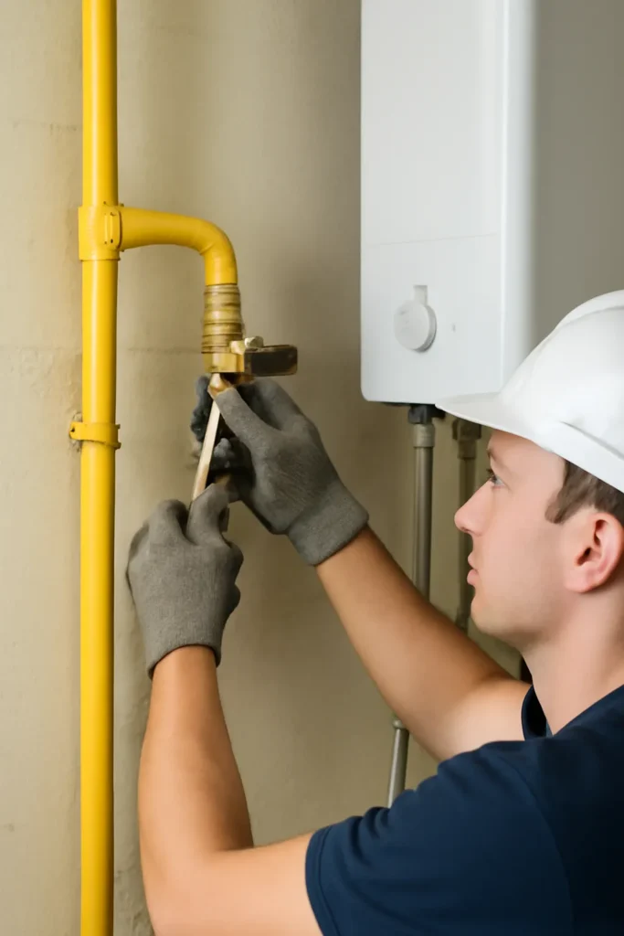 도시가스 연결 신청