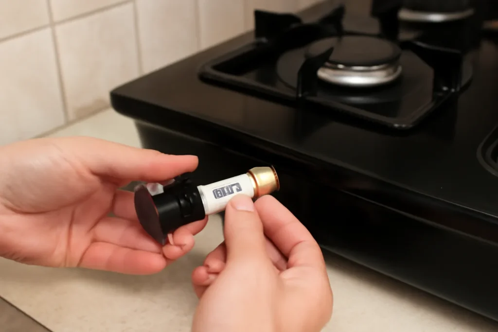 도시가스렌지 건전지