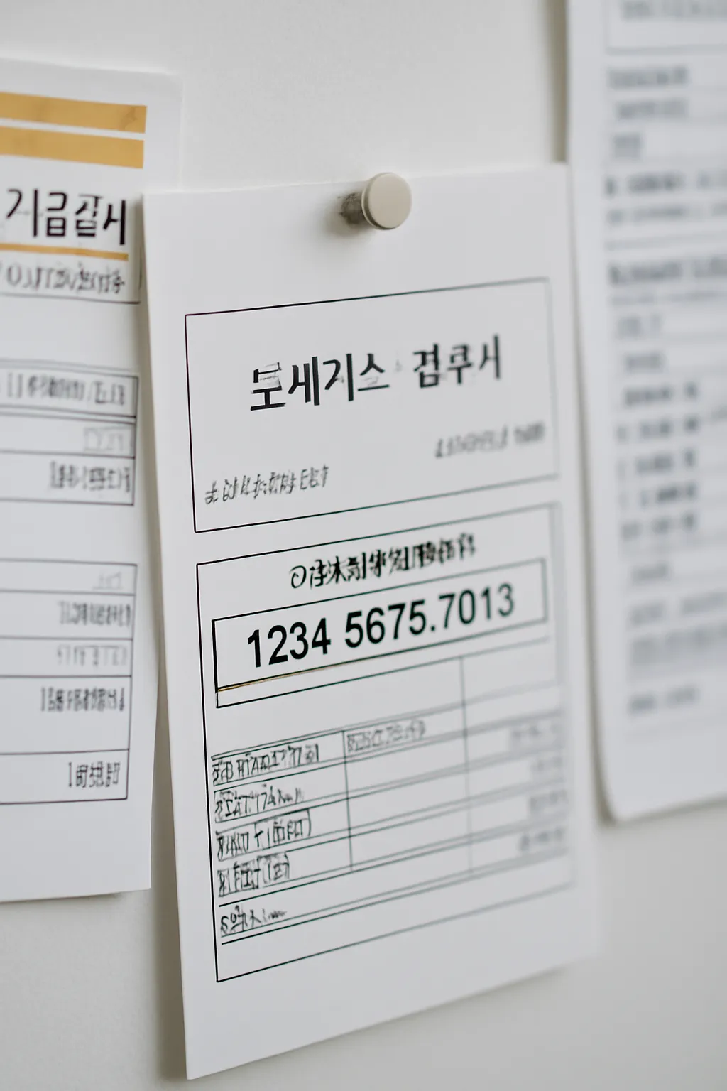 도시가스 식별번호