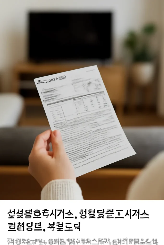 참빛영동도시가스요금조회