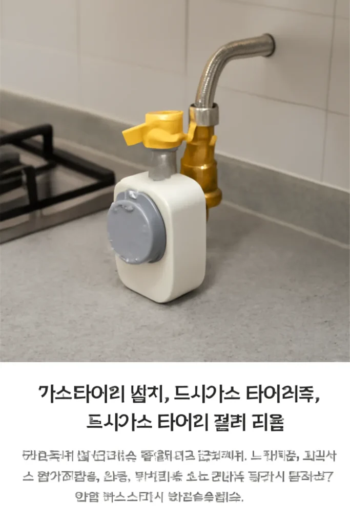 도시가스 타이머 설치
