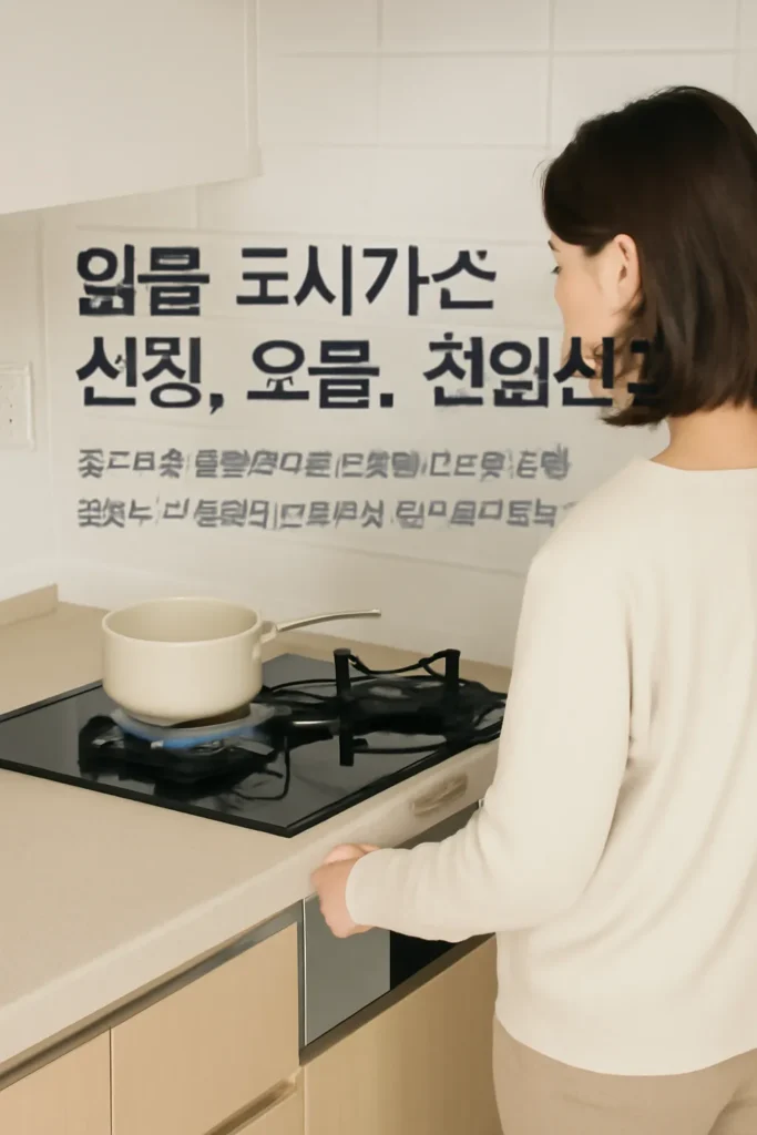 원룸 도시가스 신청