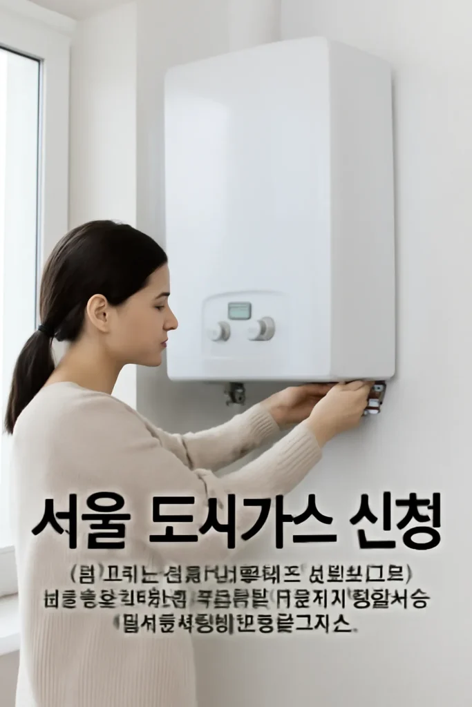 서울 도시가스 신청