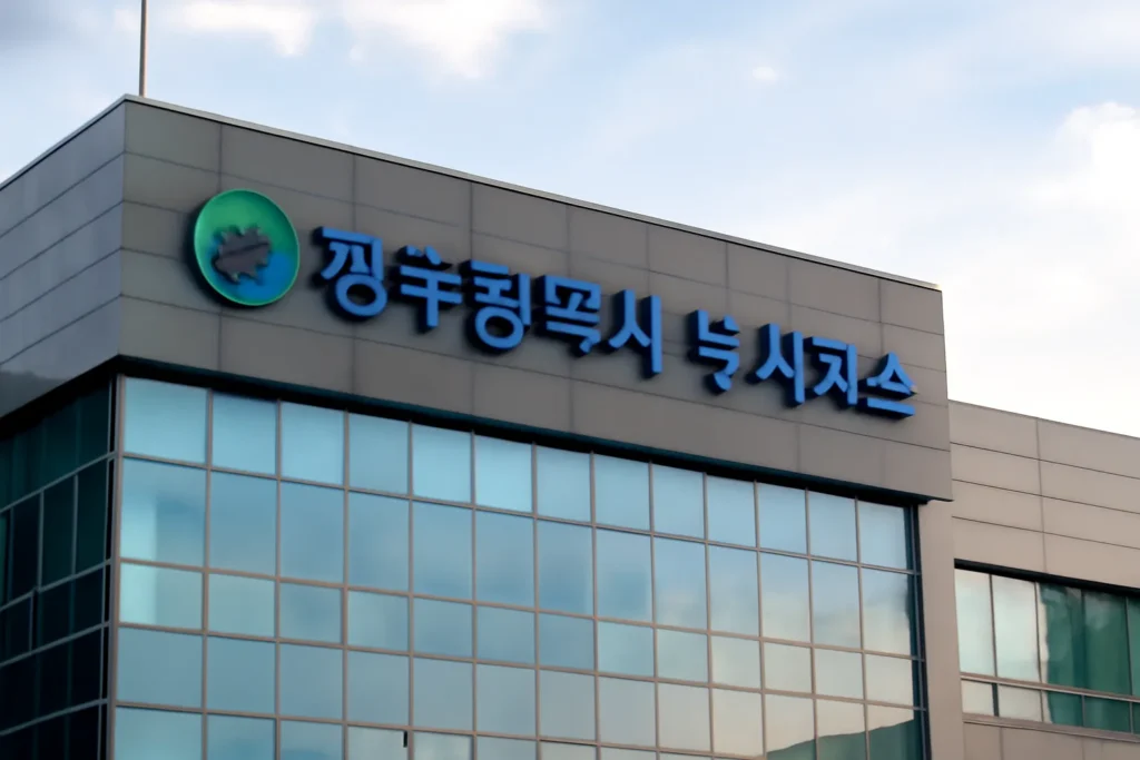 광주광역시 도시가스공사 홈페이지