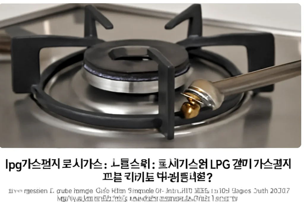 lpg 가스렌지 도시가스 노즐