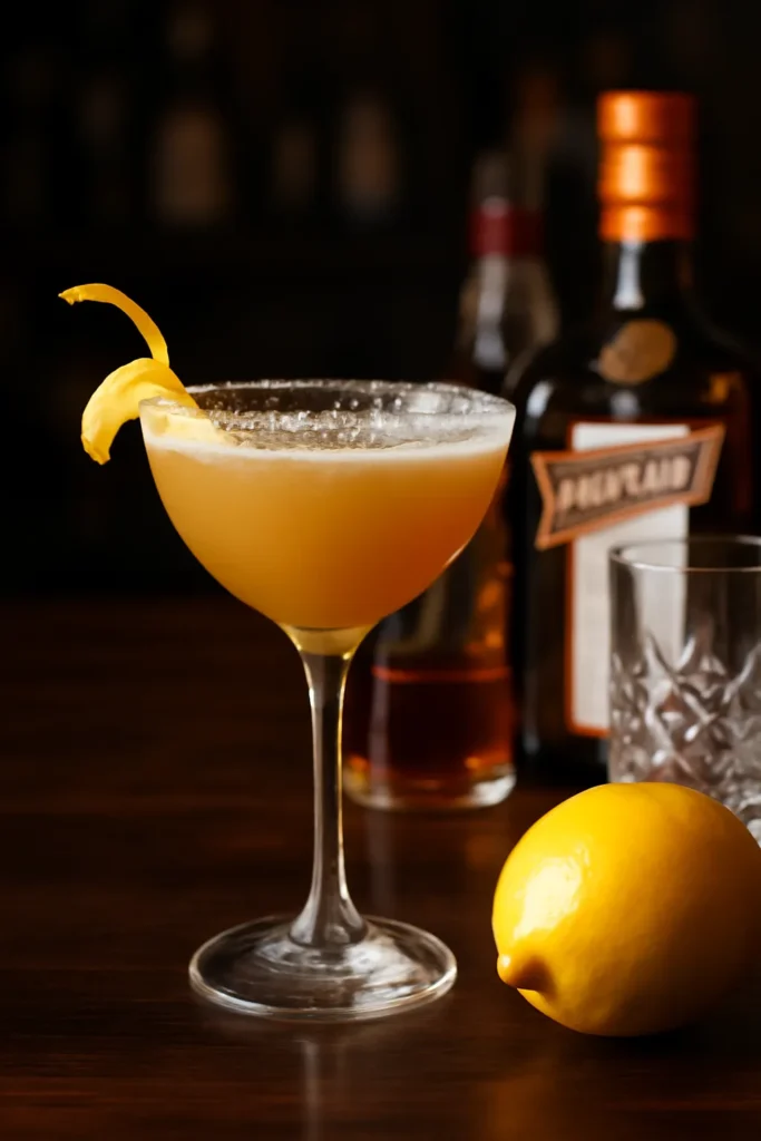 사이드카 칵테일 레시피