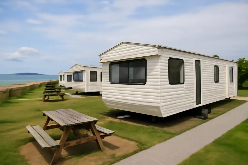 영종 씨사이드파크 카라반 캠핑장