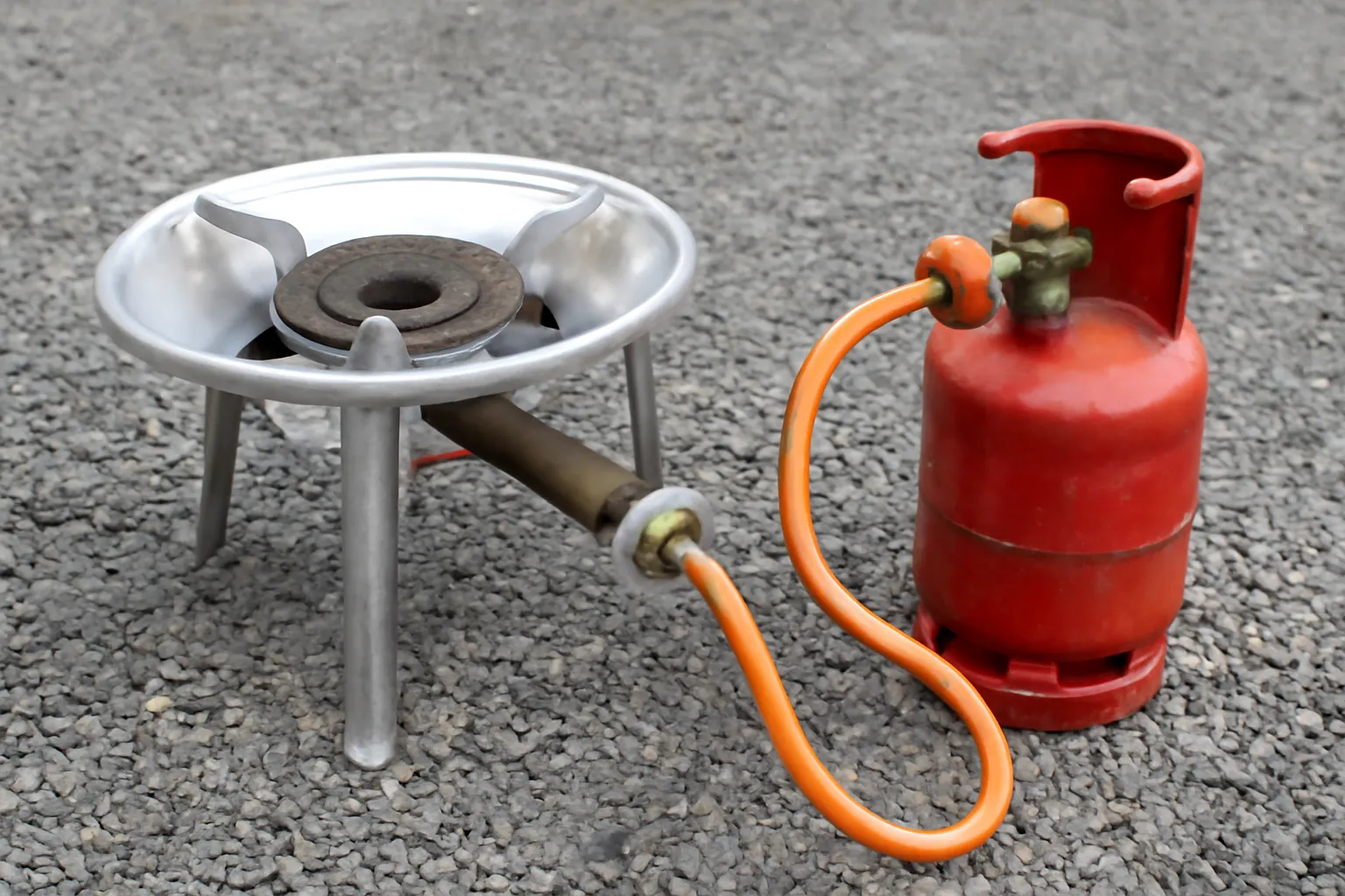 lpg 버너 연결