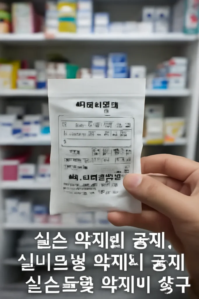 실손보험 약제비 공제