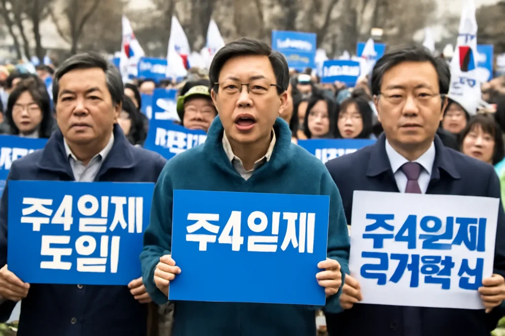 주4일제 민주당