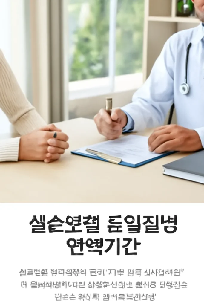 실손보험 동일질병 면책기간