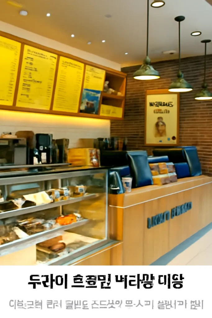 두바이 초콜릿 빽다방 매장