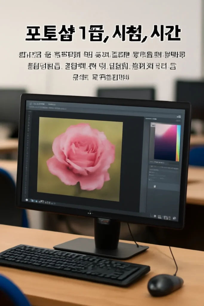 포토샵 1급 시험 시간