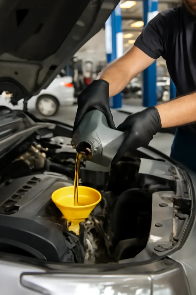 공임나라 엔진오일 교환비용