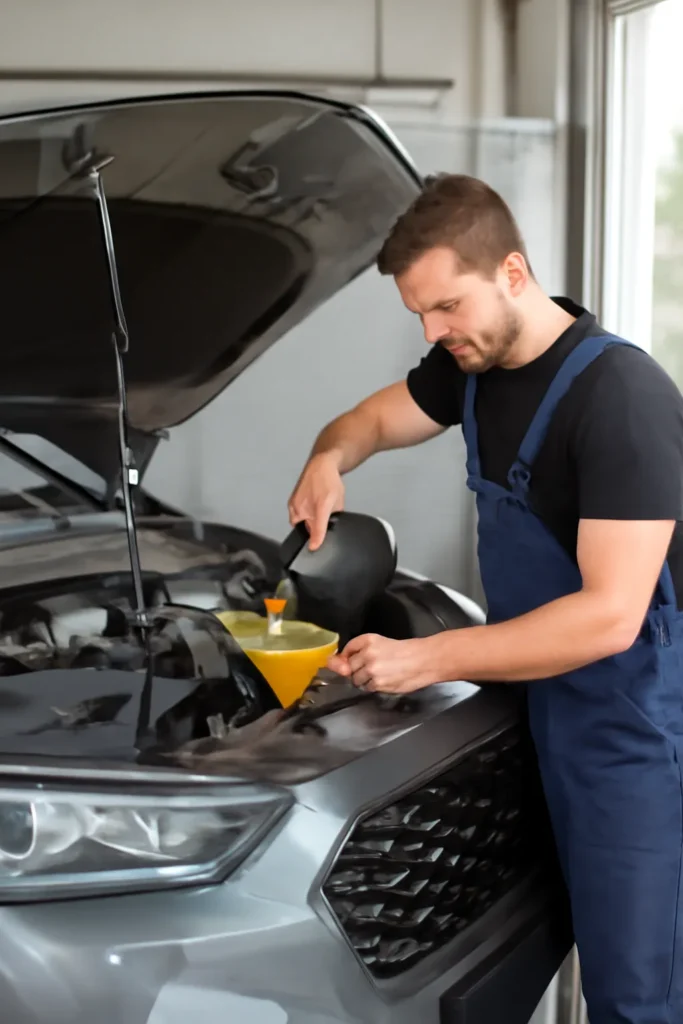 신차 엔진오일 교환시기