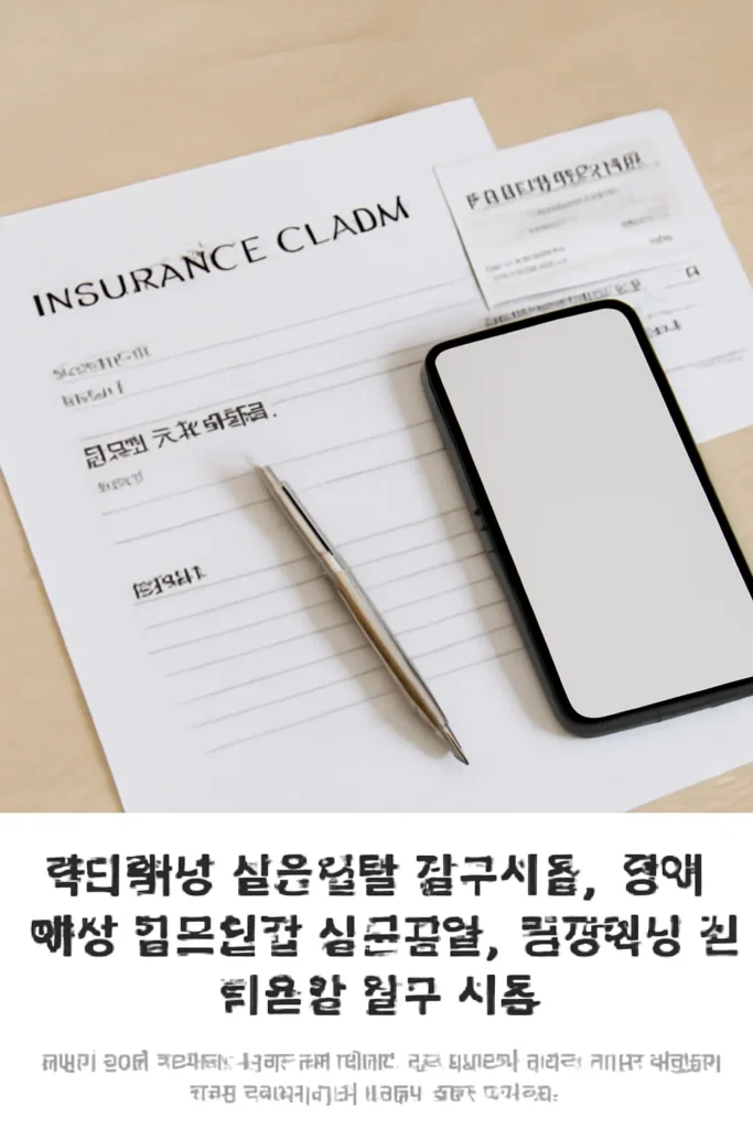 현대해상 실손보험 청구서류