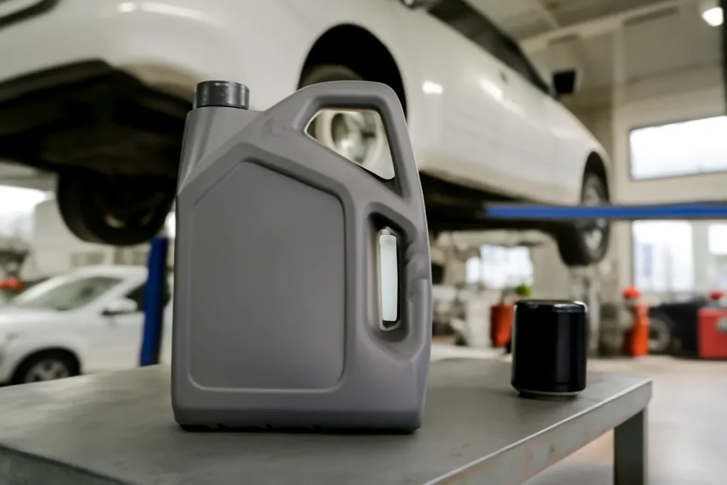 엔진오일 4리터 5리터