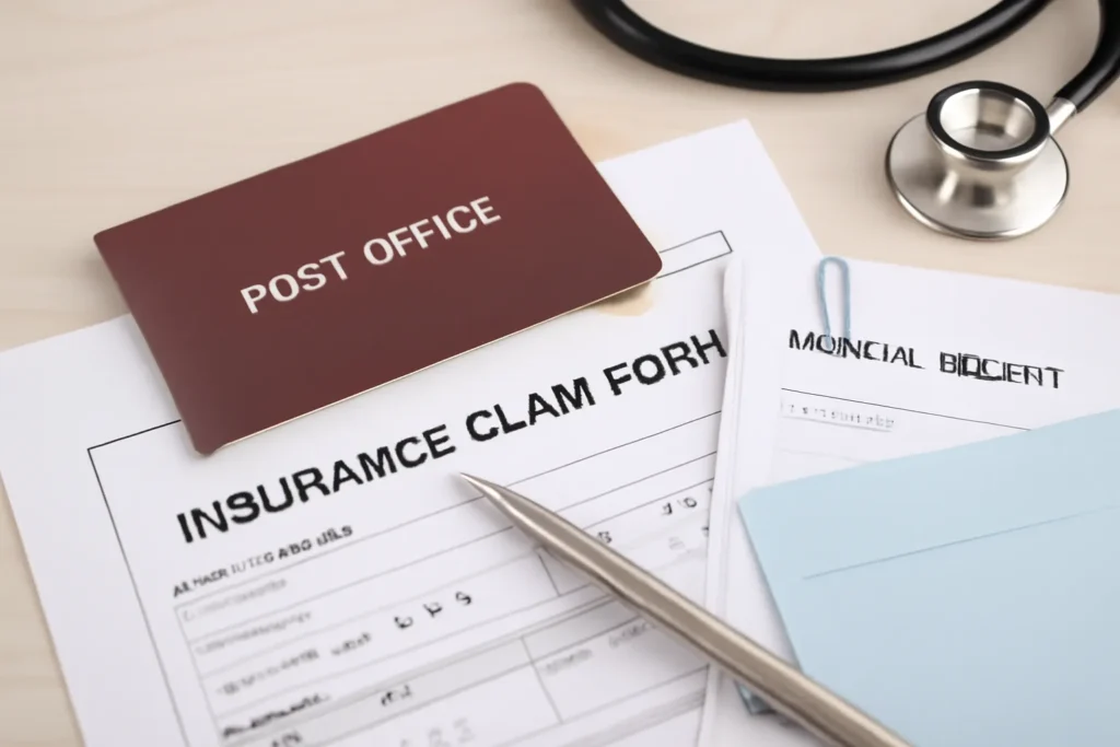 우체국 보험 실손통원치료비 청구서류