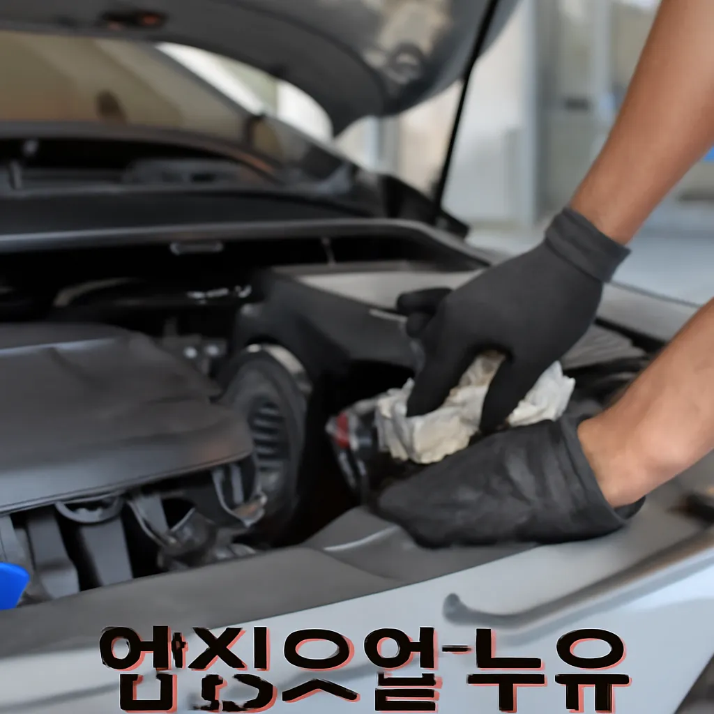 엔진오일 누유 수리비 보험