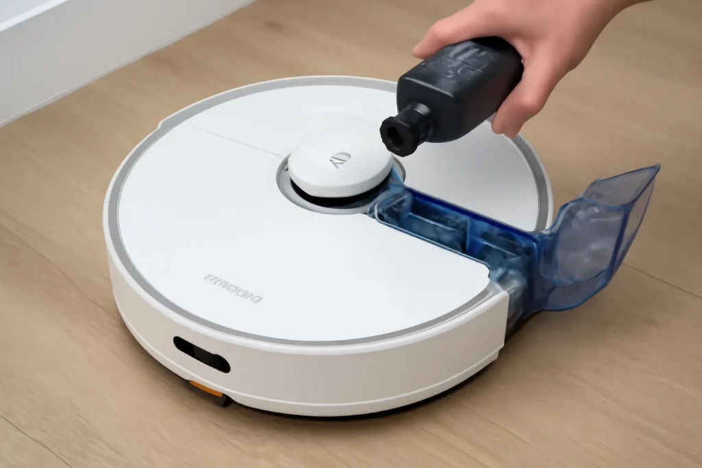 로보락 세제 넣는법