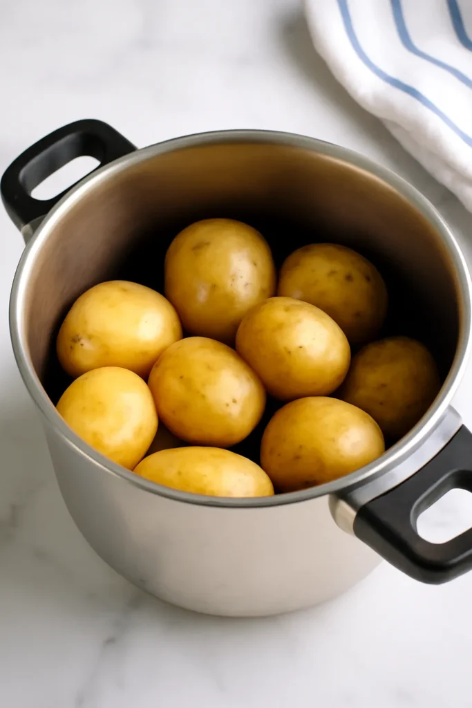 압력솥 감자 삶는 방법