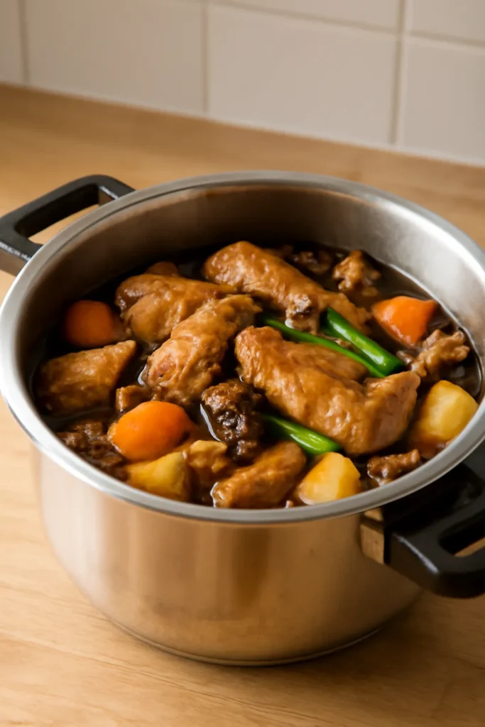 압력솥 찜닭 만드는 방법