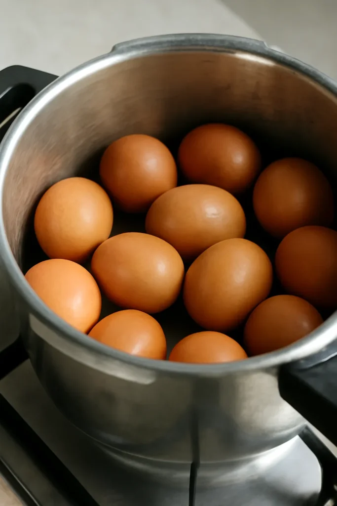 압력솥 구운계란 만드는법