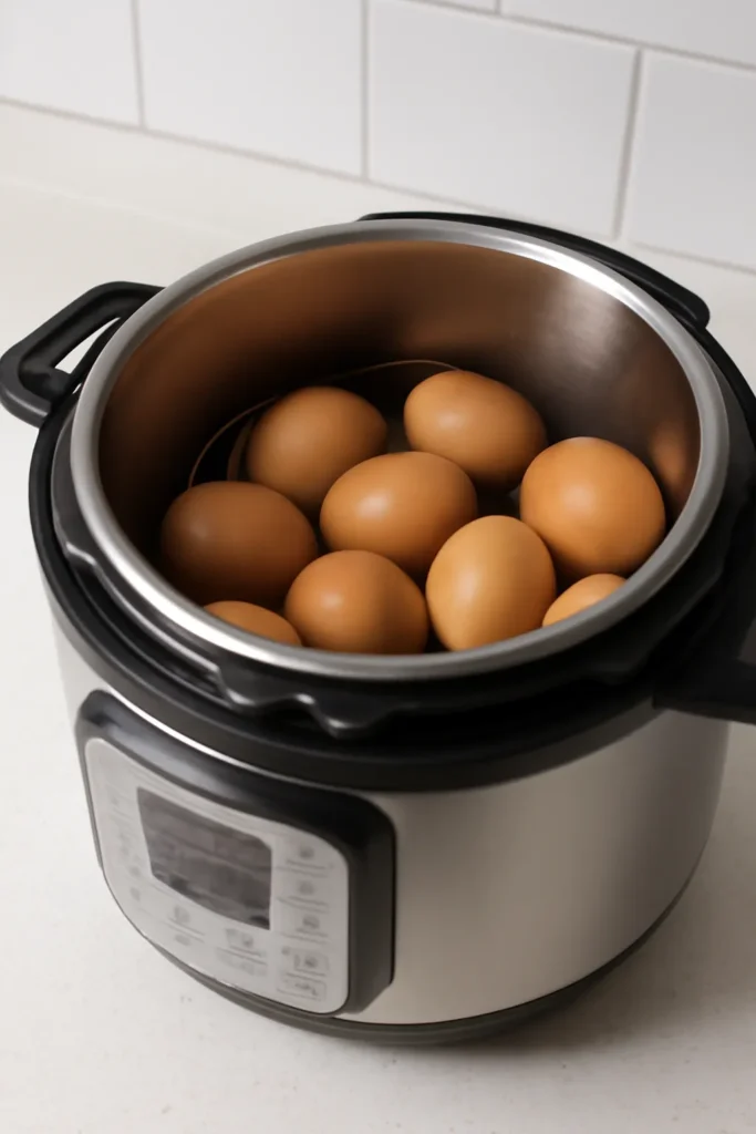 전기 압력솥 구운계란 만드는 방법