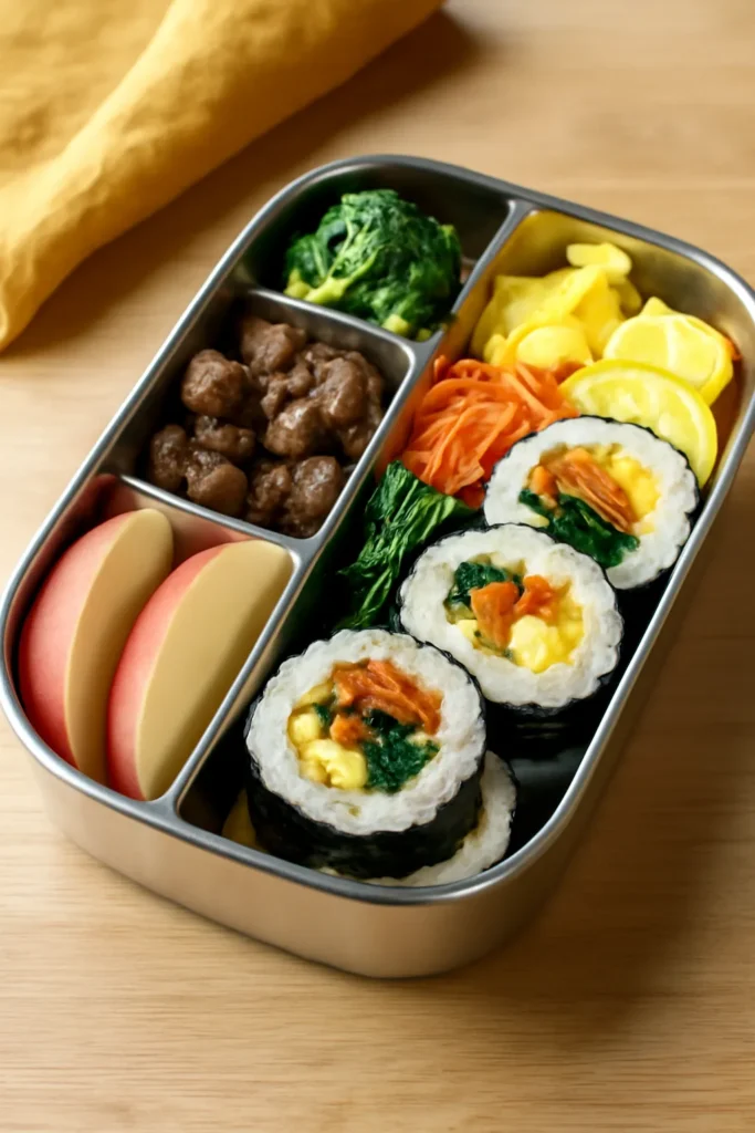 초등학생 도시락 반찬