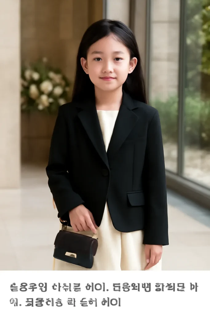 초등학생 하객룩