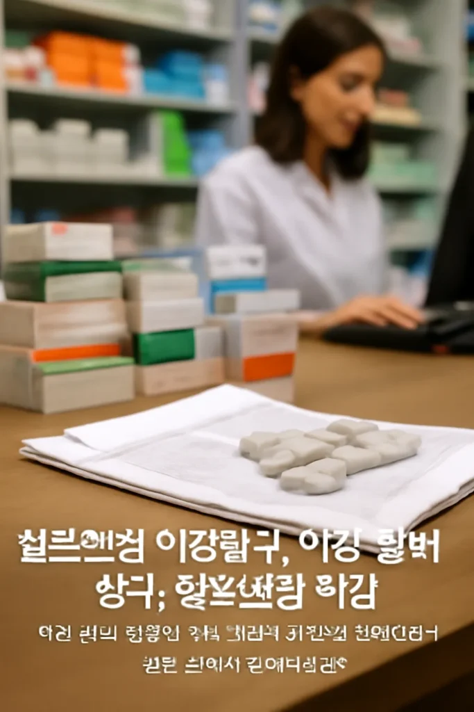 실손보험 약값청구시 필요서류