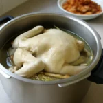 압력솥 백숙