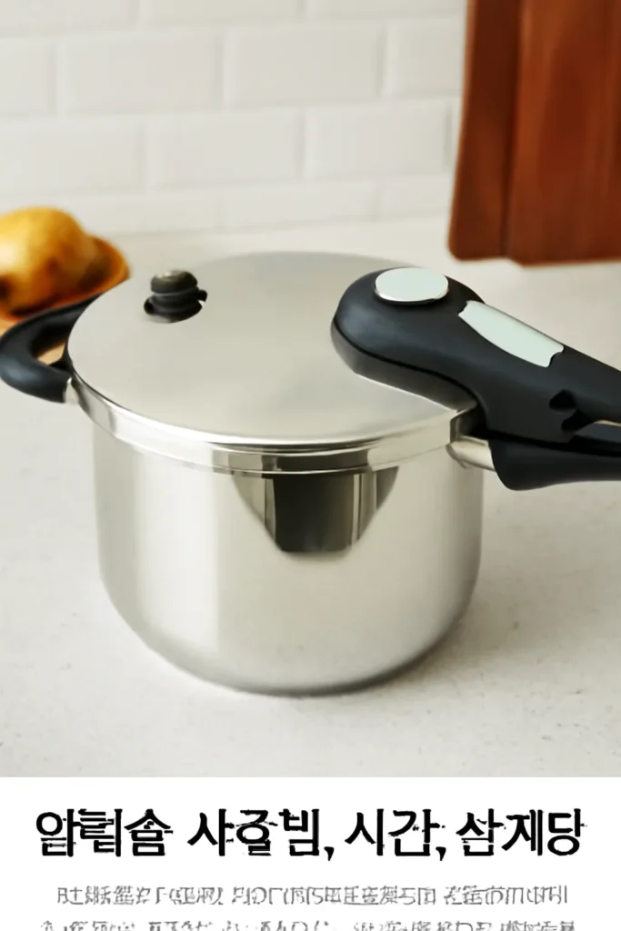 압력솥 사용법