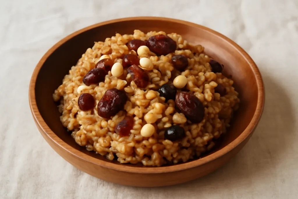 압력솥으로 약밥 만들기