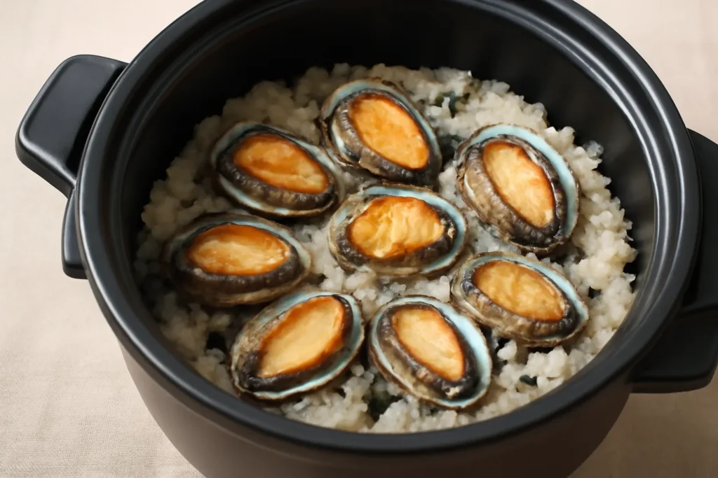 압력솥 전복솥밥