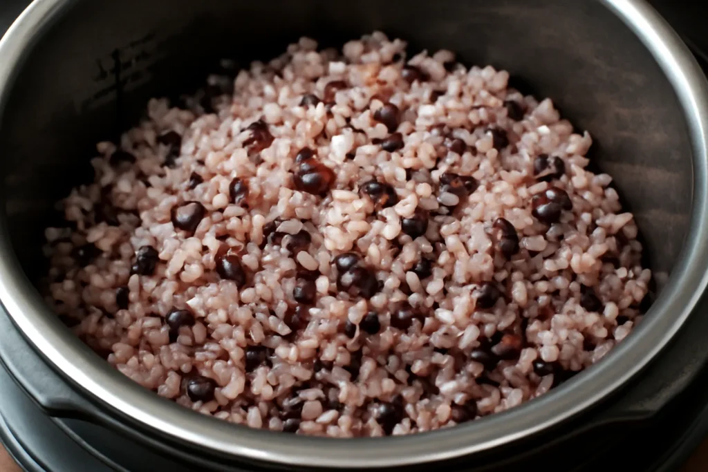 압력솥 찰밥하기