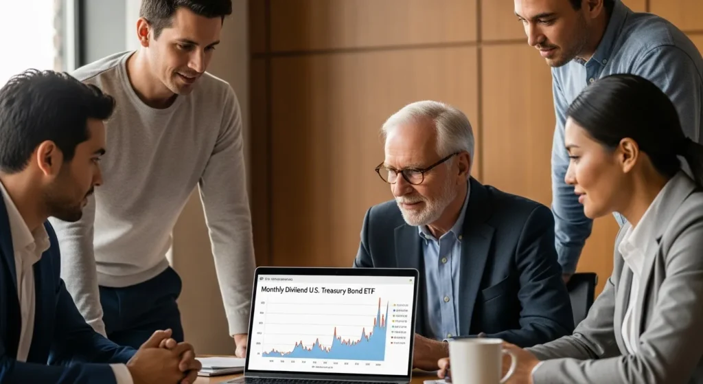 월배당 미국 국채 etf