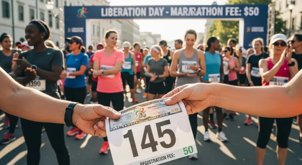 광복절 마라톤 참가비