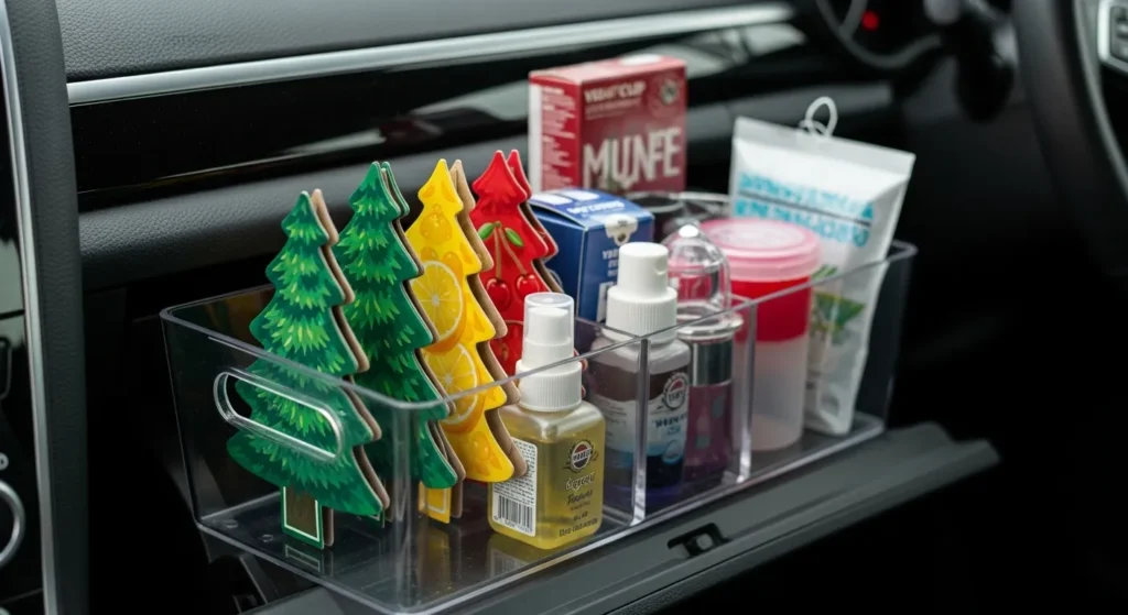 차량방향제 보관